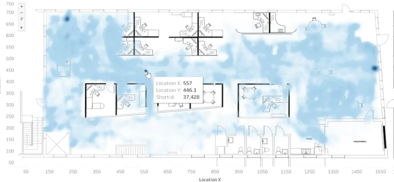 WISER Heatmap of Roomba Coverage 2