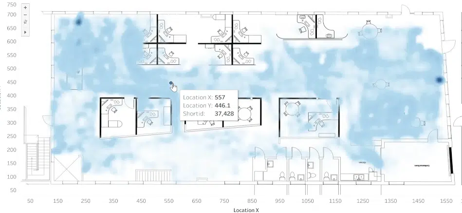 WISER Heatmap of Roomba Coverage 2